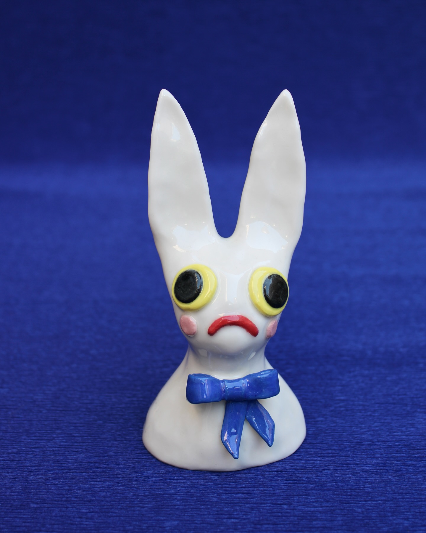 Small blue rabbit
